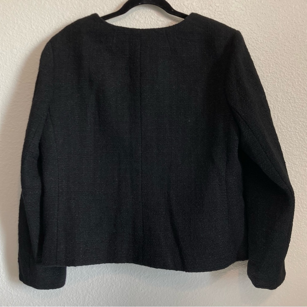 J.Crew Lady Jacket Maritime Tweed Wool Blend Classic Blazer 16 - Picture 8 of 16
